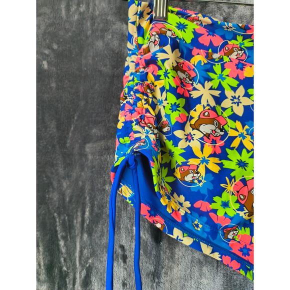 Bucees Floral One Piece Swimsuit and Shorts Set - Picture 5 of 6